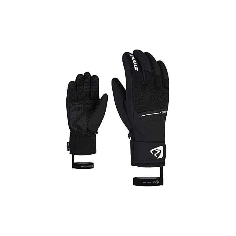 Ziener Men's Granite Ski Gloves / Winter Sports Waterproof Gore-Tex