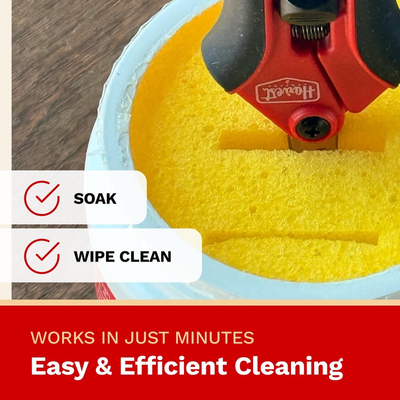 The Harvest Company Professional Grade Scissor Cleaner, Non-toxic, Biodegradable, Removes