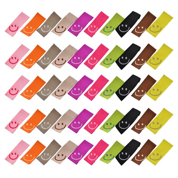 Roinaid Pack of 50 Handmade Labels for Sewing, Handmade Fabric