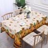 Unibyby Fall Tablecloth, Fall Table Cloth Rectangle 60 x 104