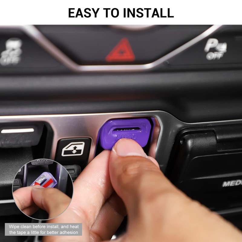 Jimen Compatible with Jeep Wrangler JL JLU 2018-2023 and Jeep