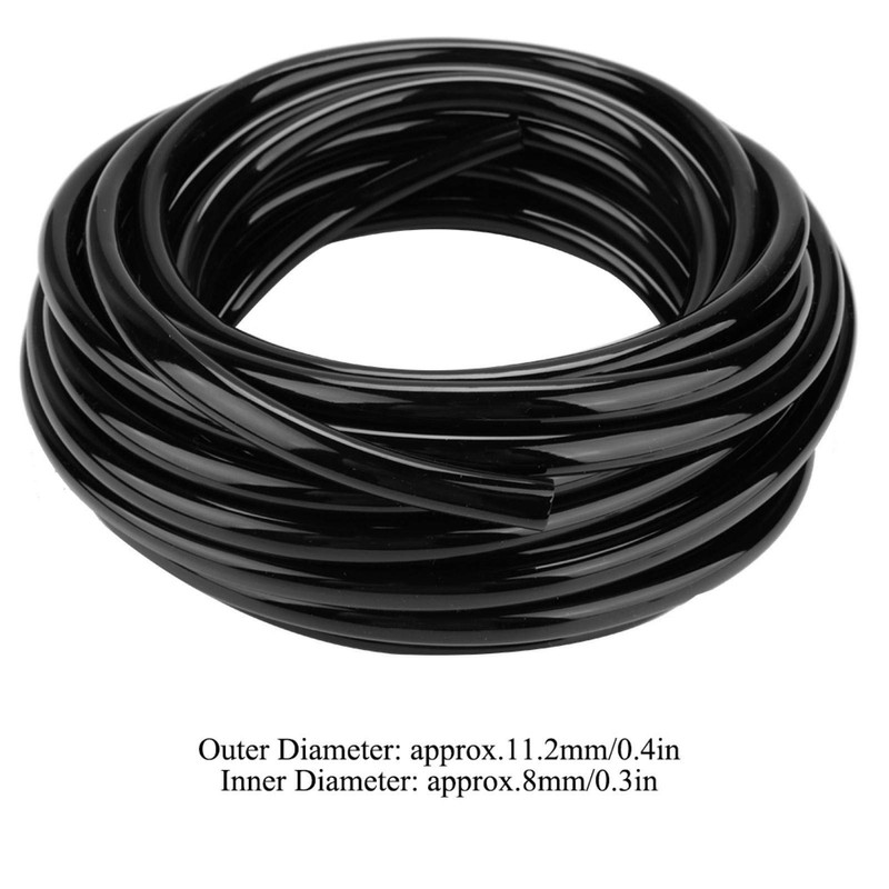 Kuuleyn Watering Hose,10m 8/11mm Micro Jet Irrigation Tubes Garden Drip
