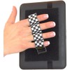 LAZY-HANDS 4-Loop Grips (x2 Grips) for e-Readers - XL (Black