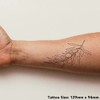'Olive Branch' Temporary Tattoo - Water Resistant, Skin-Safe, Non-Toxic Transfer