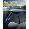 KYX Rain Guards for Car Windows, Outside Mount Window Visors