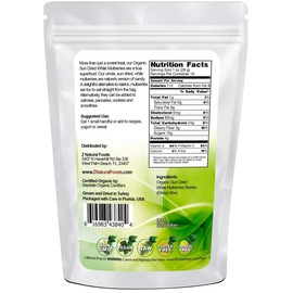 Sun Dried Organic 3 Berry Mix - Goji Berries, Golden Berry White Mulberry - Unsweetened No Sugar Added - Three Delicious Exotic Superfoods For Snacks Recipes - Raw Gluten Free - Bulk 5 lb Size