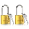 DELSWIN Weatherproof Padlock with Key (Keyed Alike) - Heavy Duty