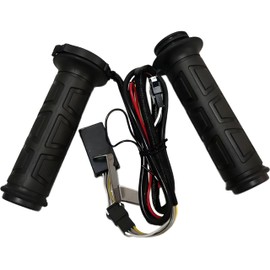 LIDABATON Motorcycle Heating Handle Adjustable,Temperature Heating Handle,12V Universal,7/8 Inch (About 2.2 cm) Suitable for Yamaha, Honda, Kawasaki, ATV Motorcycle Hand Warmers.