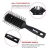 Vent Hair Brush, 11 Row Vented Hairbrush for Men and