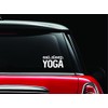 Eat Sleep Yoga Decal Vinyl Sticker|Cars Trucks Vans Walls Laptop|