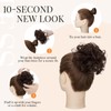 Human Hair Messy Bun Hair Piece,TESS Hair Buns for Women,100%