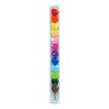 LEGAMI - 12 Stackable Colouring Pencils, 12 Colouring Pencils for