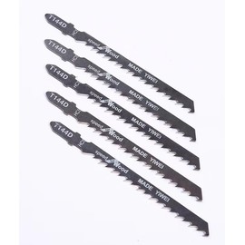5 x TopsTools JSTT744D T744D 180mm Jigsaw Blades for Wood - High-Performance Blades for Clean, Straight, and Fast Cuts in Softwood, Plywood, and More