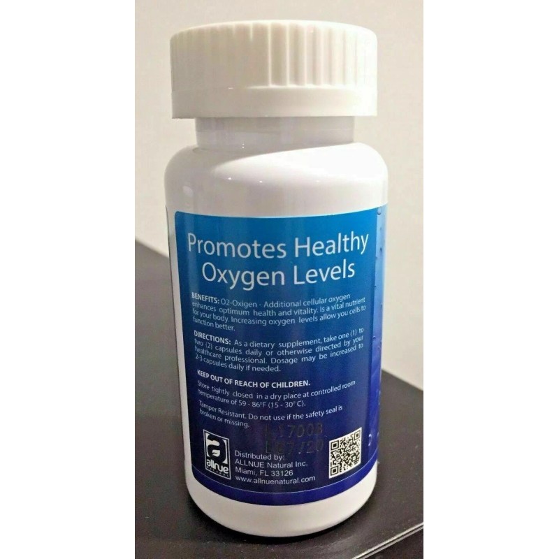 Allnue Natural O 2 ( OXYGEN ) Healthy Oxigeno suplemento
