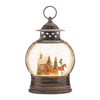 Melrose International LED Snow Globe with Santa's Sleigh 11.5" H