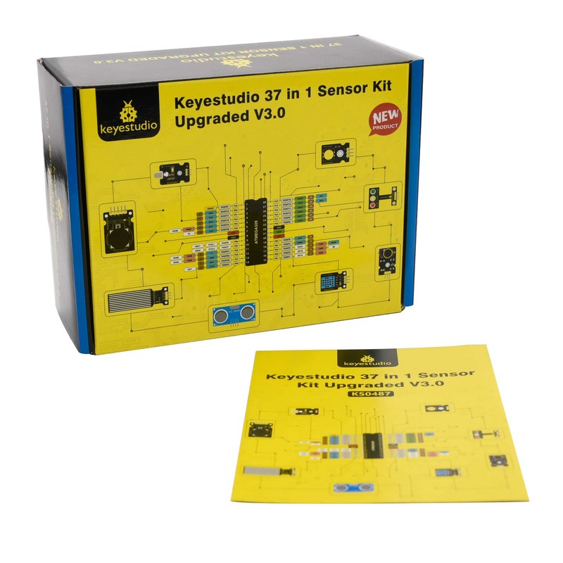 KEYESTUDIO 37 in 1 Sensor Kit 37 Sensors Modules Starter
