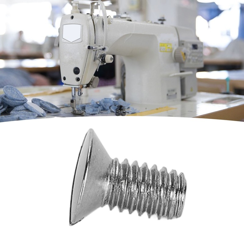 10Pcs Sewing Machine Needle Plate Screw Iron Needle Plate Screw