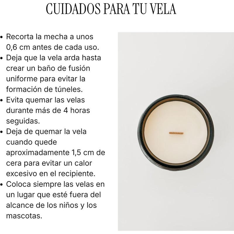 Vela Aromática ROURE "Warm Vanilla" (Canela + Vainilla) - ÚLTIMAS