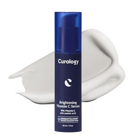 Curology Sérum Iluminador Con Vitamina C, 10% De Vitamina C Con Ácido Azelaico, Unifica Visiblemente El Tono De La Piel, Suaviza La Textura Y Calma El Enrojecimiento, Textura Cremosa, 30 Ml