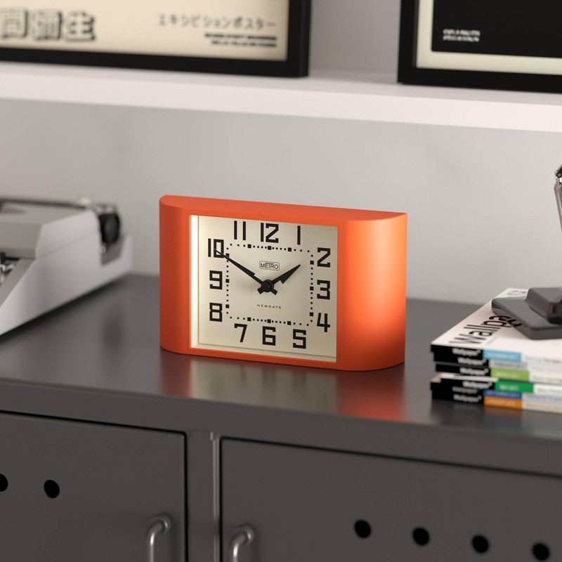 NEWGATE® Mini Metro desk clock | Retro mantel clock |