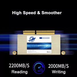 Dogfish 256GB 512GB 1TB SSD Internal Solid State Drive Upgrade for MacBook Pro A1708 Lot - 512GB