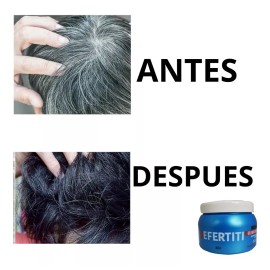 Nefertiti Gel Cubrecanas Negro Matizador Mister Color Nefertiti 350gr