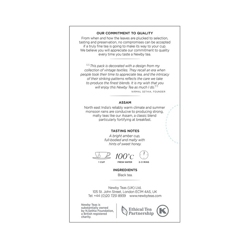 Newby Teas Assam 25 Tea Bags