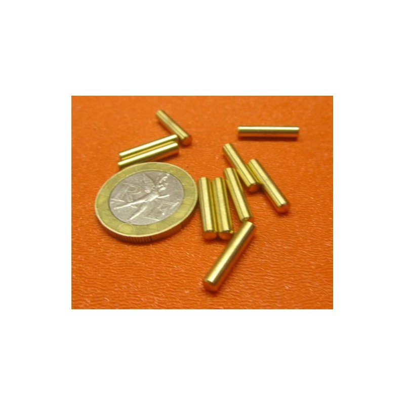 360 Brass Dowel Pin 1/8" Diameter x 5/8" Length 10