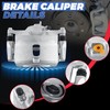 EVERESTWAY 2PCS Front Disc Brake Calipers Assembly with Bracket Compatible