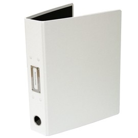 ラドンナ モノクローム パイプファイル A4S5cm ホワイト PAM-1475WH