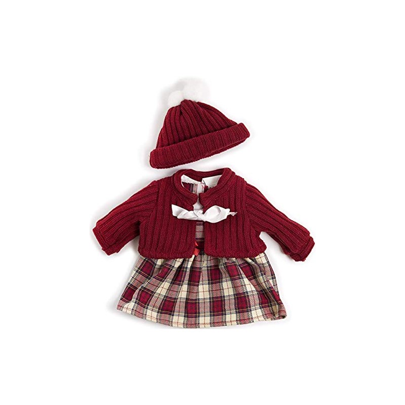 Miniland-Set Freddo Abito 40 cm Vestito per Bambole 38 cm,