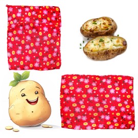 KR. LIF 2 Pack Potato Express Microwave Bag – Baked Potato Microwave Bag for Perfectly Cooked Potatoes – Microwave Potato Bags for Fast and Easy Cooking