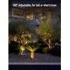LEONLITE 5CCT Low Voltage LED Landscape Spotlight, Update 1800K2700K3000K4000K5000K Selectable,