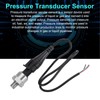 sourcing map Pressure Transducer Sender Sensor with Connector, 1/8" NPT