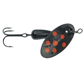 Panther Martin Spotted Spinning Lure, Spotted Black, 3/8 oz