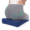 BUYUE Wedge Cushion for Butt Lift Women, Hard-Firm EVA Foam