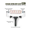 ROLLINGDOG Exclusive End Caps Refill for 18" Paint Roller Frame
