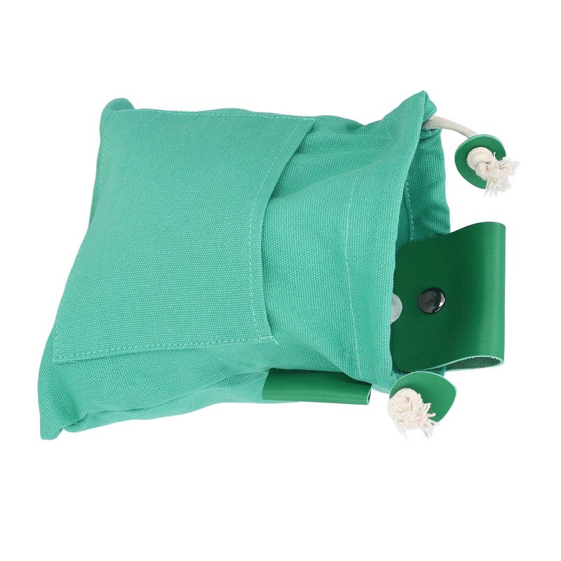 Foraging Bag Large Capacity Durable Canvas PU Leather Wide Application