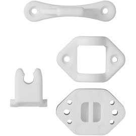 blntackle76 Set of 2, 4, 6 or 8 Door Stops for Caravan, White, Door Camper, Door Holder, Service Hatch Motorhome, Door Catch Campervan, Door Lock (Pack of 4)