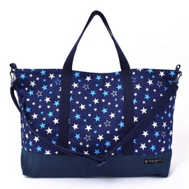 COLORFUL CANDY STYLE N0906600 Lesson Bag with Gusset, Picture Book Bag, Shoulder Bag, Brilliant Star Navy
