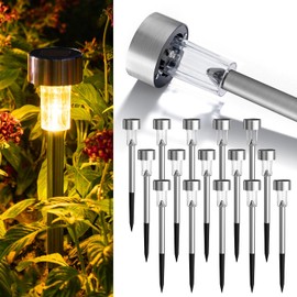 Luces solares para caminos y jardín GIGALUMI 8606 (Paquete de 16)