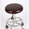 MOVKZACV Stool Covers Round, Water Proof PU Leather Bar Stool