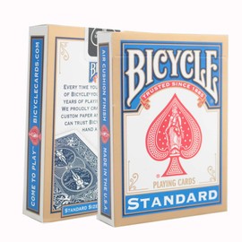 Svengali Bicycle Brand Deck - Easy Amazing Magic Card Deck - Includes Instructions and Cipher Playing Cards Bag (Blue)