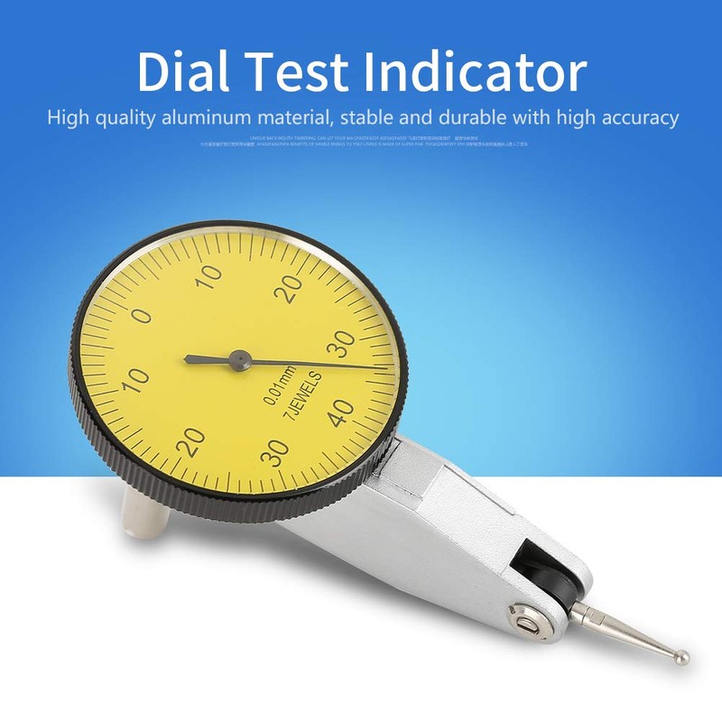 Indicador de prueba de dial, palanca de precisión de 0.01