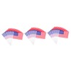Kisangel Sets American Flags Waving Hand Flags Small American Us