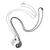 BOPREINA 2pcs Yin Yang BFF Couple Pendant Necklace for Women