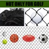 ASENVER Black Golf Barrier Netting Golf Ball Hitting Net Multifunction