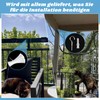 Aystkniet Cat Net for Balcony, Transparent, 6 x 3 m,
