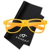 FEISEDY Classic Square Eyewear Frame Clear Lens Retro Nerd Fake