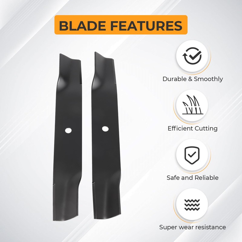 Lawn Mower Blades Replacement Part Number John Dee re AM137324